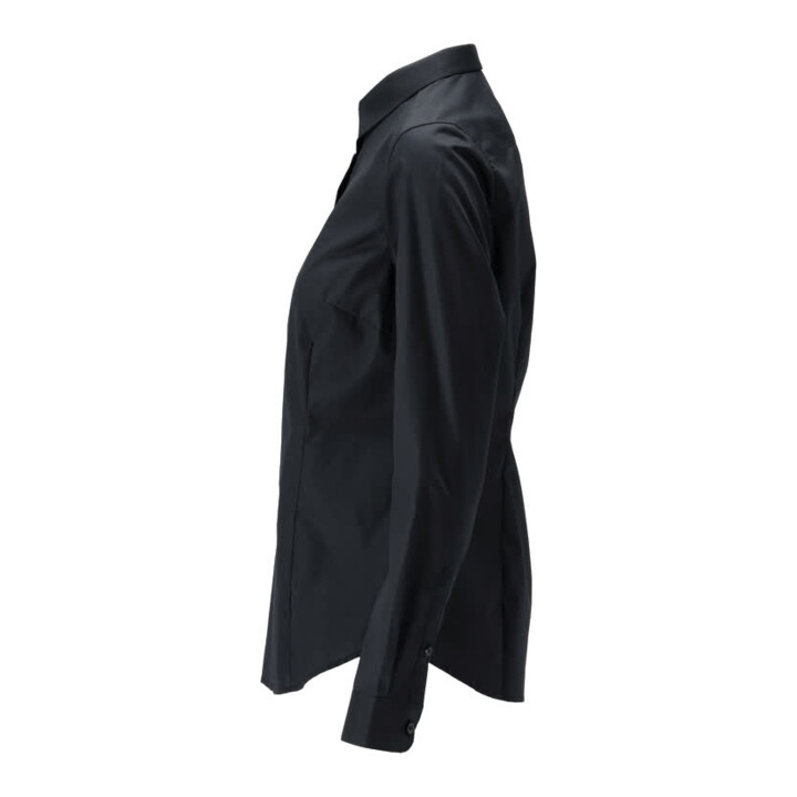 Mascot Hemd Damenbluse moderne Damenpassform Größe 38 vollschwarz
