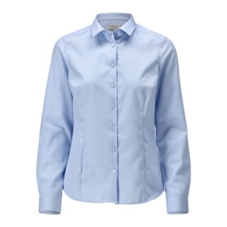 Mascot Hemd Damenbluse moderne Damenpassform Größe 44 hellblau