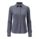 Mascot Hemd Damenbluse moderne Damenpassform Stretch blau-meliert Gr. 42