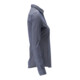 Mascot Hemd Damenbluse moderne Damenpassform Stretch blau-meliert Gr. 46