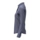 Mascot Hemd Damenbluse moderne Damenpassform Stretch blau-meliert Größe 34