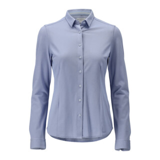 Mascot Hemd Damenbluse moderne Damenpassform Stretch hellblau Gr. 38
