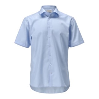 Mascot Hemd Kurzarm moderne Passform Gr. 45-46 hellblau