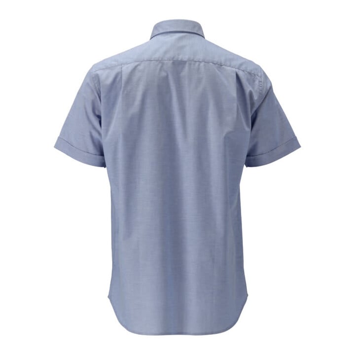 Mascot Hemd Kurzarm moderne Passform Stretch hellblau Gr. 45-46