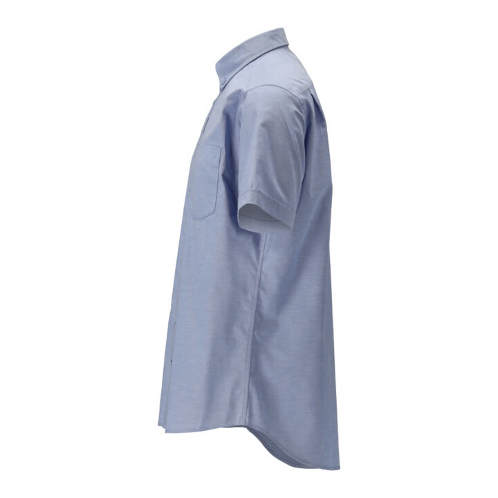 Mascot Hemd Kurzarm moderne Passform Stretch hellblau Größe 43-44