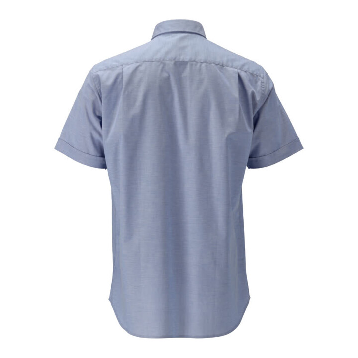 Mascot Hemd Kurzarm moderne Passform Stretch hellblau Größe 43-44