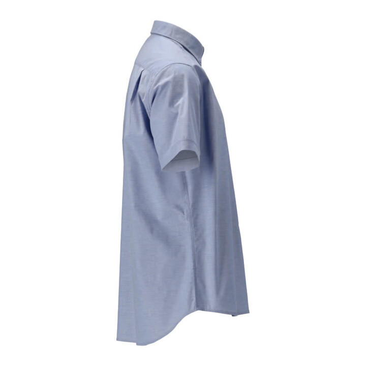 Mascot Hemd Kurzarm moderne Passform Stretch hellblau Größe 43-44