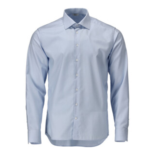 Mascot Hemd moderne Passform Gr. 40 hellblau/weiss