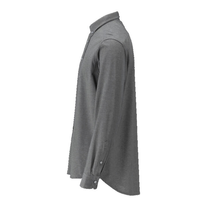 Mascot Hemd moderne Passform Stretch Gr. 39-40 dunkelanthrazit/hellgrau-meliert