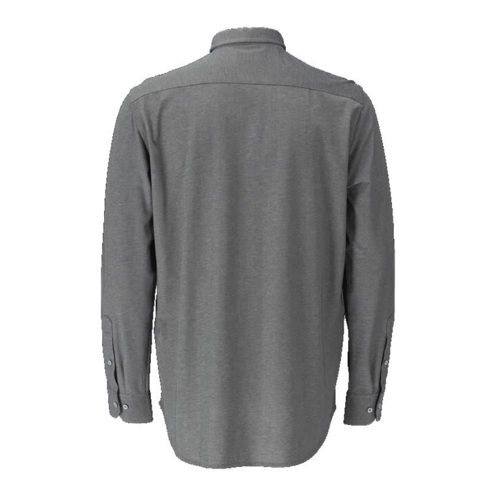 Mascot Hemd moderne Passform Stretch Gr. 39-40 dunkelanthrazit/hellgrau-meliert