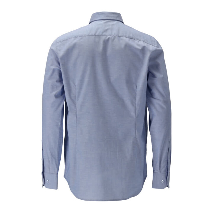 Mascot Hemd schmale Passform Stretch Größe 43-44 hellblau