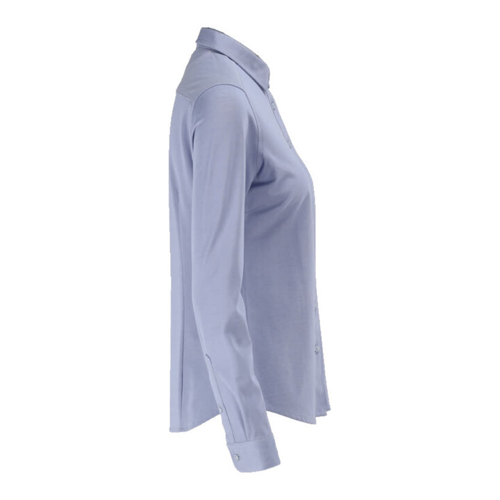 Mascot Hemd Stretch Damenbluse klassische Damenpassform hellblau Größe 42