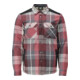 Mascot Hemd Thermohemd 2XL Bordeaux-kariert Faserpelz Futter