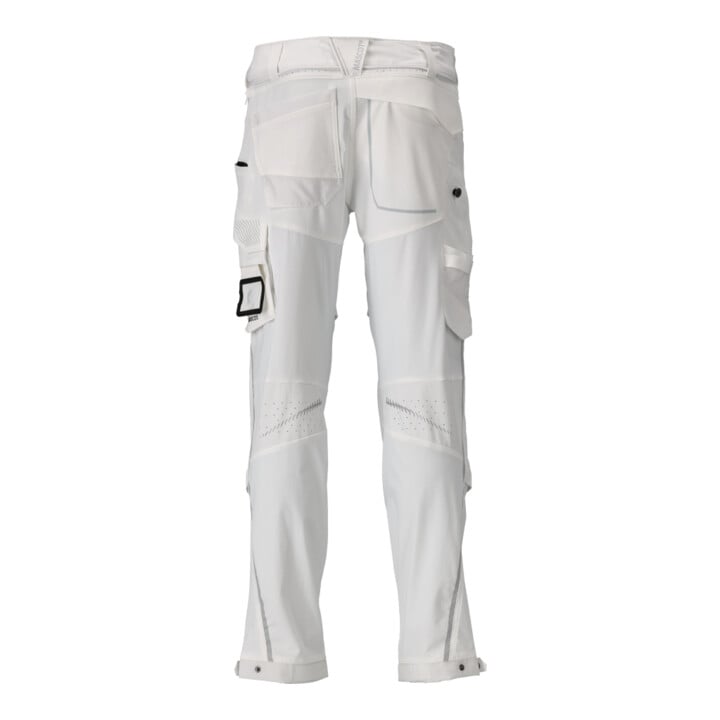 Mascot Hose 76C45 Stretch leicht weiß Knietaschen