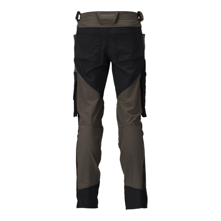 Mascot Hose 76C47 Stretch leicht Knietaschen dunkelanthrazit/schwarz