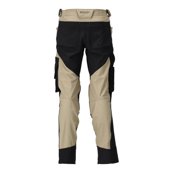 Mascot Hose 76C51 Stretch hellkhaki schwarz