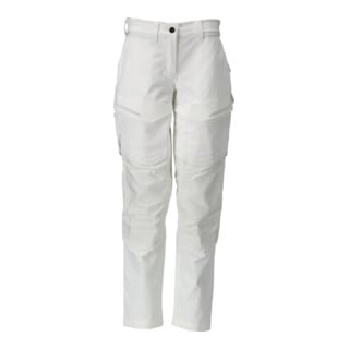 Mascot Hose 76C54 Damen weiss mit Knietaschen