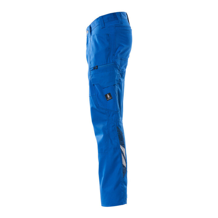 Mascot Hose 82C45 Schenkeltaschen Stretch azurblau