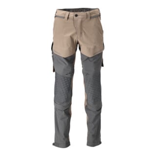 Mascot Hose 82C46 Knietaschen Stretch leicht dunkles sandbeige/anthrazitgrau