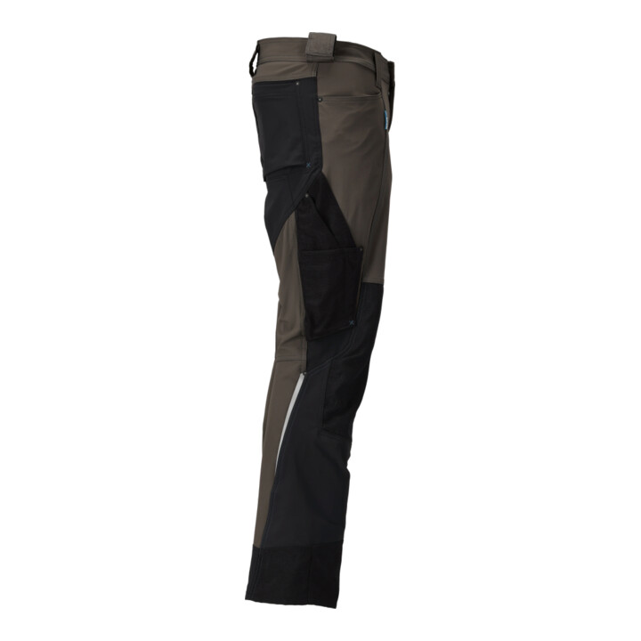 Mascot Hose 82C46 Stretch leicht Knietaschen dunkelanthrazit/schwarz