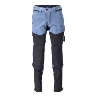Mascot Hose 82C49 Knietaschen Stretch leicht steinblau/schwarzblau