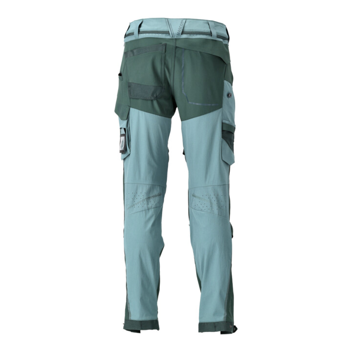Mascot Hose 82C64 Knietaschen Stretch leicht helles waldgrün/waldgrün