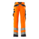 Mascot Hose 82C66 hi-vis orange/schwarzblau mit Knietaschen