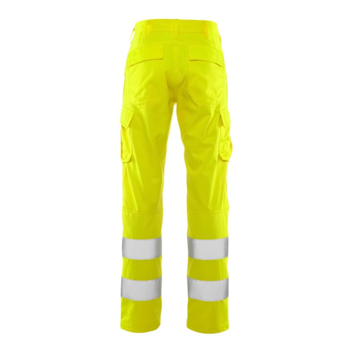 Mascot Hose 90C48 hi-vis gelb Schenkeltaschen einfarbig