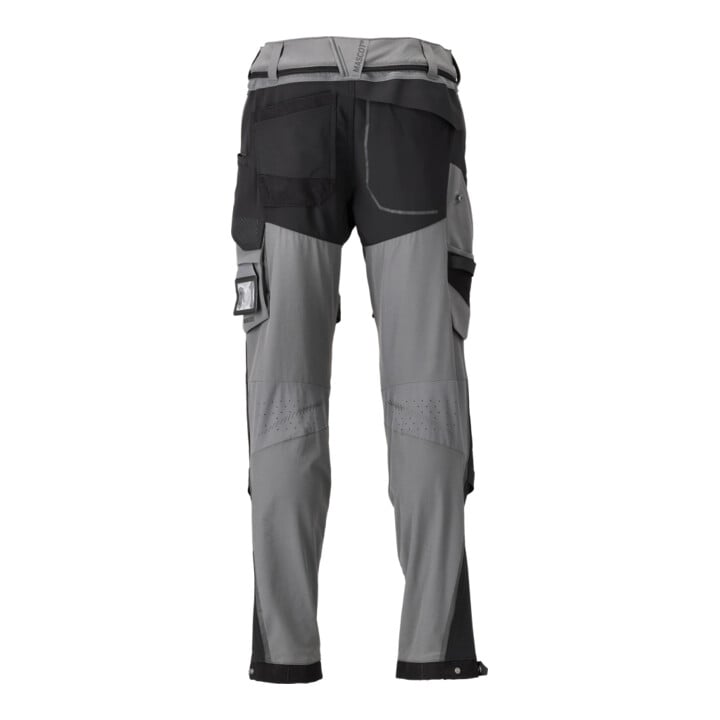 Mascot Hose 90C48 Knietaschen Stretch leicht anthrazitgrau/schwarz