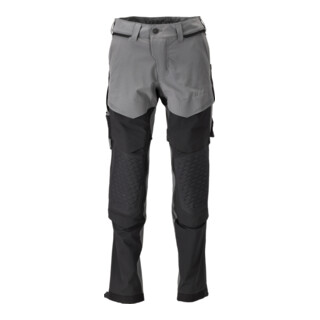 Mascot Hose 90C52 Knietaschen Stretch leicht anthrazitgrau/schwarz