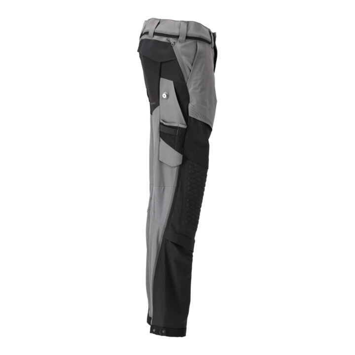 Mascot Hose 90C52 Knietaschen Stretch leicht anthrazitgrau/schwarz