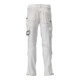 Mascot Hose 90C58 Knietaschen Stretch leicht weiß