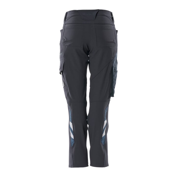 Mascot Hose Damen DIAMOND Knietaschen Stretch schwarzblau Größe 76C46