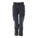 Mascot Hose Damen DIAMOND Knietaschen Stretch schwarzblau Größe 82C34
