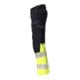 Mascot Hose Damen DIAMOND Knietaschen Stretch schwarzblau/hi-vis gelb Größe 76C38