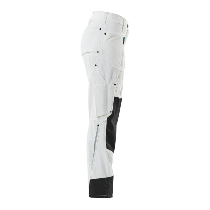 Mascot Hose Diamond Damen 76C50 weiss mit Knietaschen