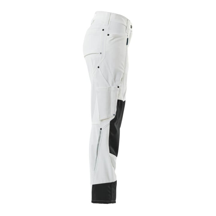 Mascot Hose Diamond Damen 82C34 weiss mit Knietaschen