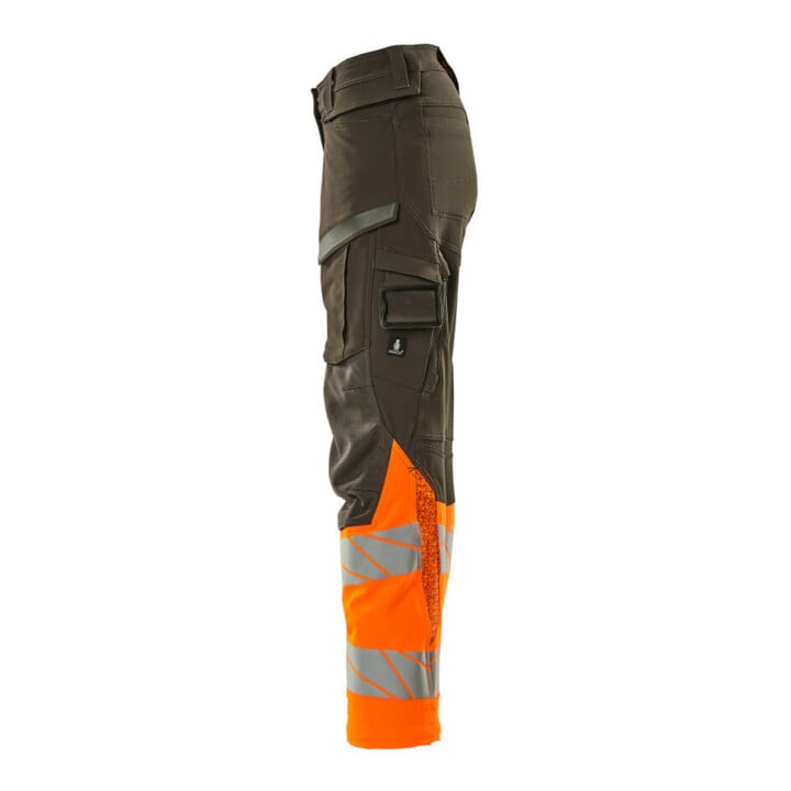 Mascot Hose DIAMOND Damen Knietaschen Stretch dunkelanthrazit/hi-vis orange