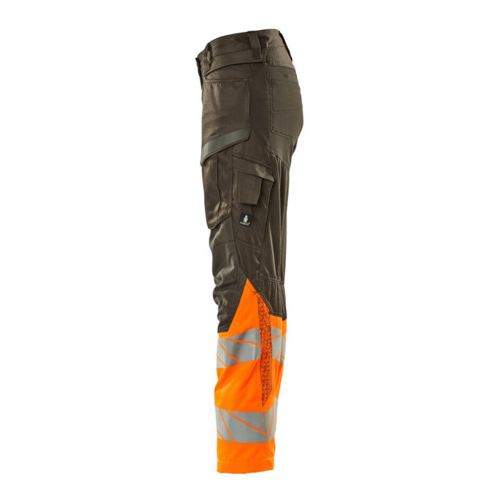 Mascot Hose DIAMOND Damen Knietaschen Stretch dunkelanthrazit/hi-vis orange