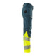 Mascot Hose DIAMOND Damen Knietaschen Stretch dunkelpetroleum/hi-vis gelb