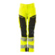 Mascot Hose DIAMOND Damen Knietaschen Stretch hi-vis gelb/schwarz Größe 82C48