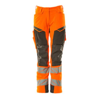 Mascot Hose DIAMOND Damen Knietaschen Stretch hi-vis orange/dunkelanthrazit
