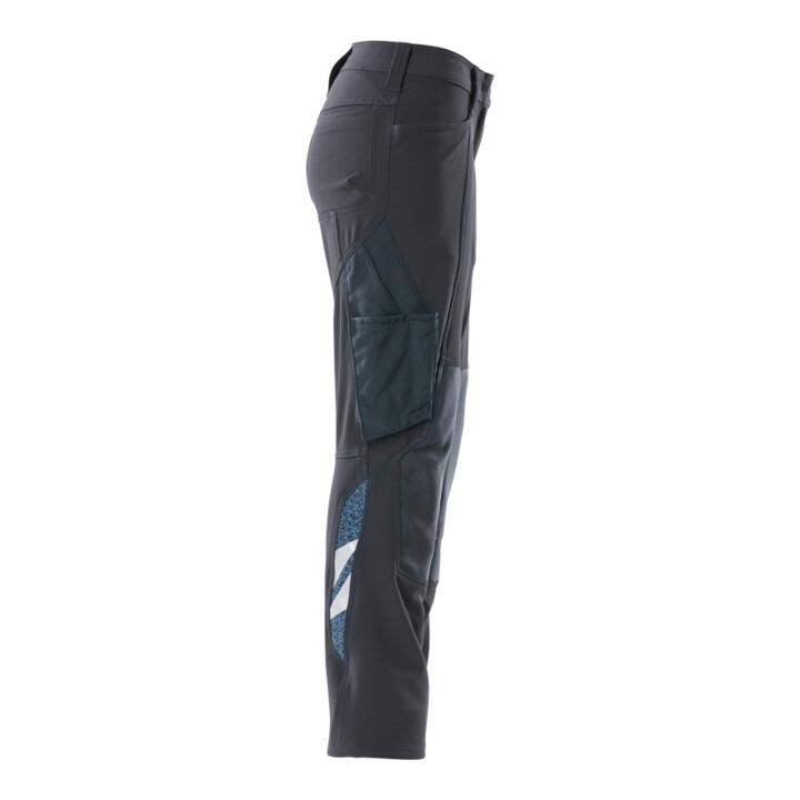 Mascot Hose DIAMOND Damen Knietaschen Stretch schwarzblau 76C42