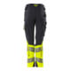 Mascot Hose DIAMOND Damen Knietaschen Stretch schwarzblau/hi-vis gelb