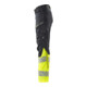 Mascot Hose DIAMOND Damen Knietaschen Stretch schwarzblau/hi-vis gelb