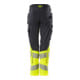 Mascot Hose DIAMOND Damen Knietaschen Stretch schwarzblau/hi-vis gelb Größe 76C54