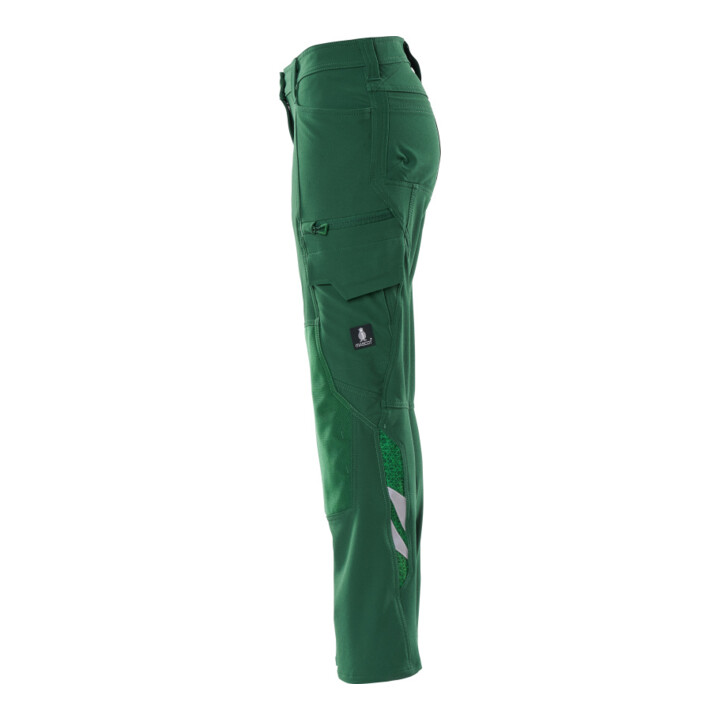 Mascot Hose DIAMOND Damen Stretch grün Knietaschen Größe 82C48