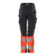 Mascot Hose DIAMOND Knietaschen Stretch Größe 76C44 schwarzblau/hi-vis rot