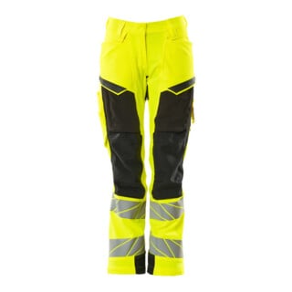 Mascot Hose DIAMOND Knietaschen Stretch hi-vis gelb/schwarz 82C42