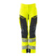 Mascot Hose DIAMOND Knietaschen Stretch hi-vis gelb/schwarzblau 82C56